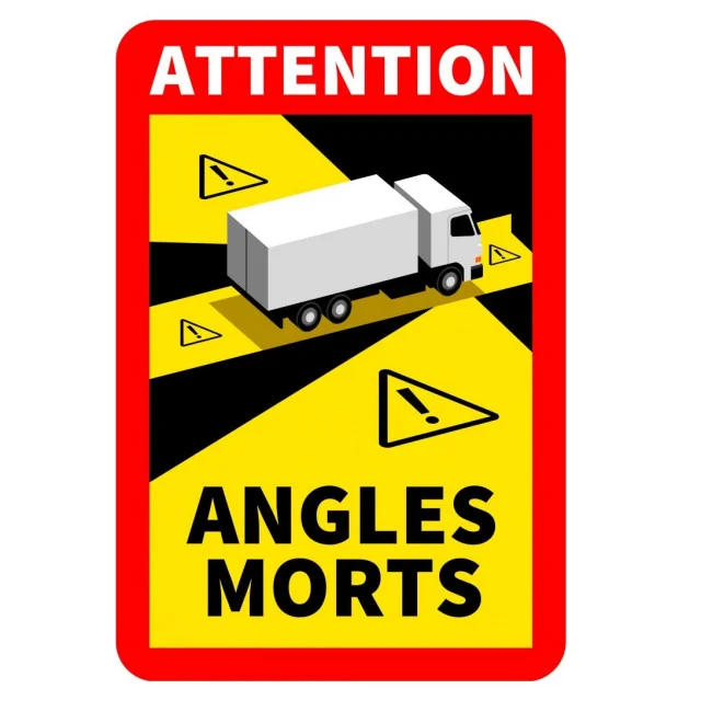 Autocolant „Angles morts”
