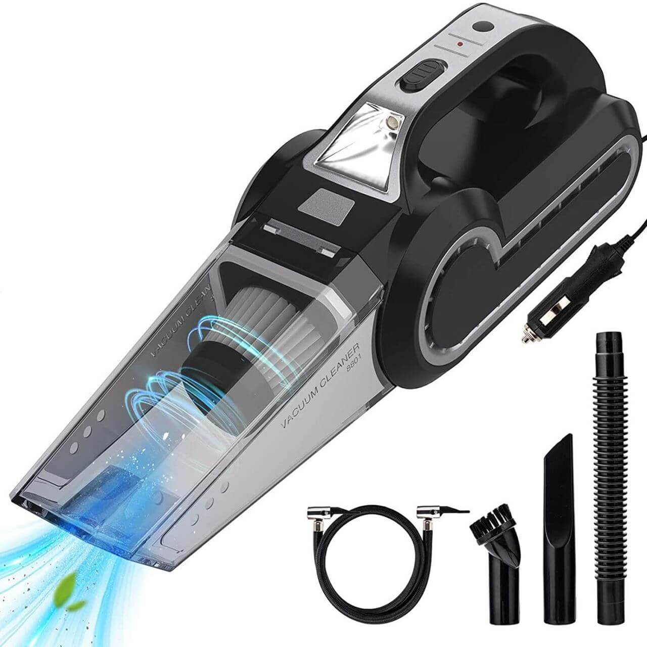 Aspirator auto multifuncțional, 4în1, 120 W, 12V