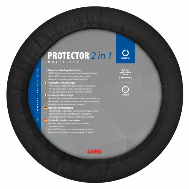 Husa volan negru fi 34-45 cm