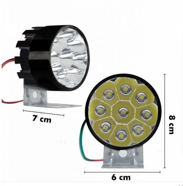 Proiector rotund, Motorcycle Headlights 9-12V